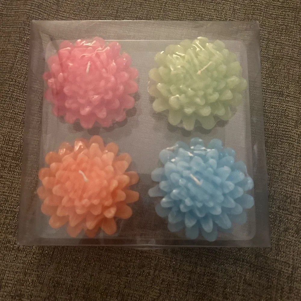 Set of four floating candles from Crate & Barrel